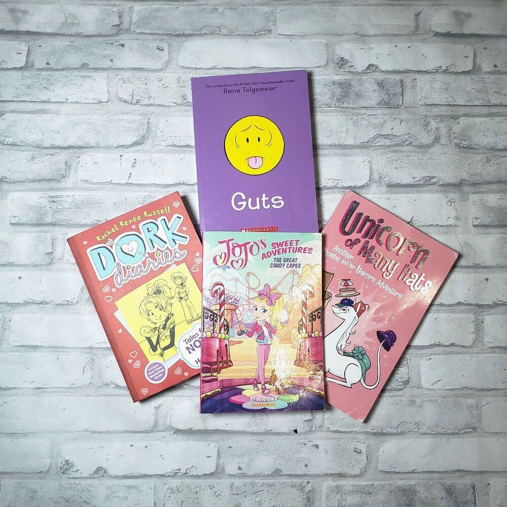 Bundle 4 Social Emotional Learning Fiction Books | Graphic Novels Girls